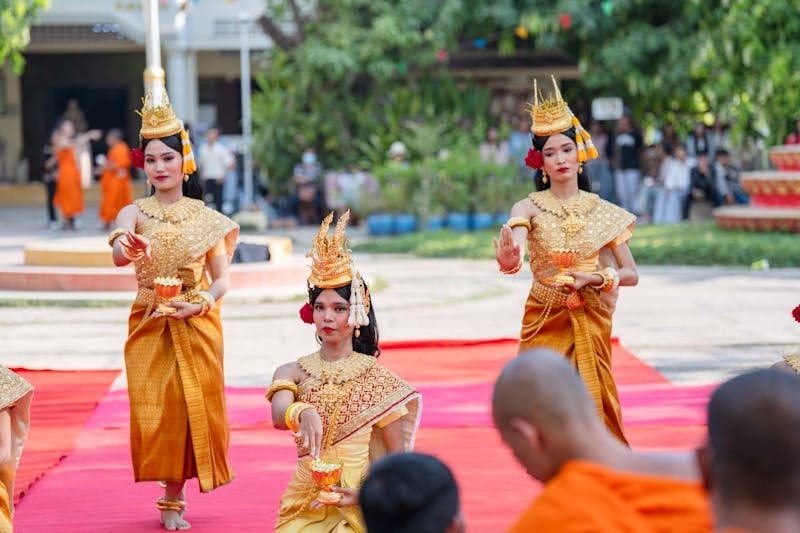 Phare Cambodian Circus performance stage